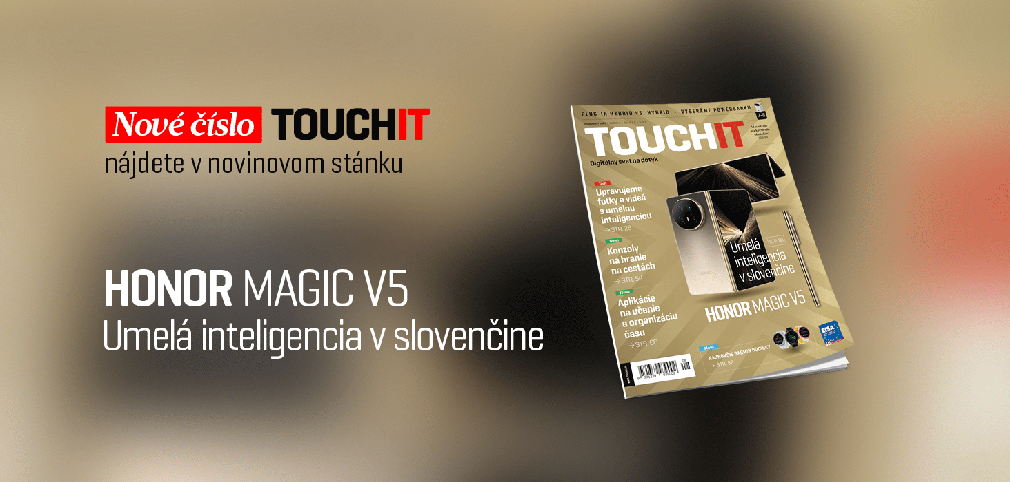 Nové vydanie TOUCHIT už v predaji