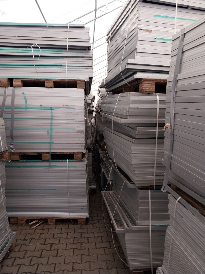 Uskladnené fotovoltické panely