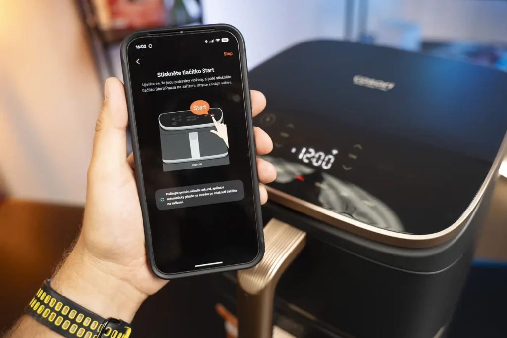 Teplovzdušná fritéza Cosori Turbo Tower Pro Smart 10,8 l