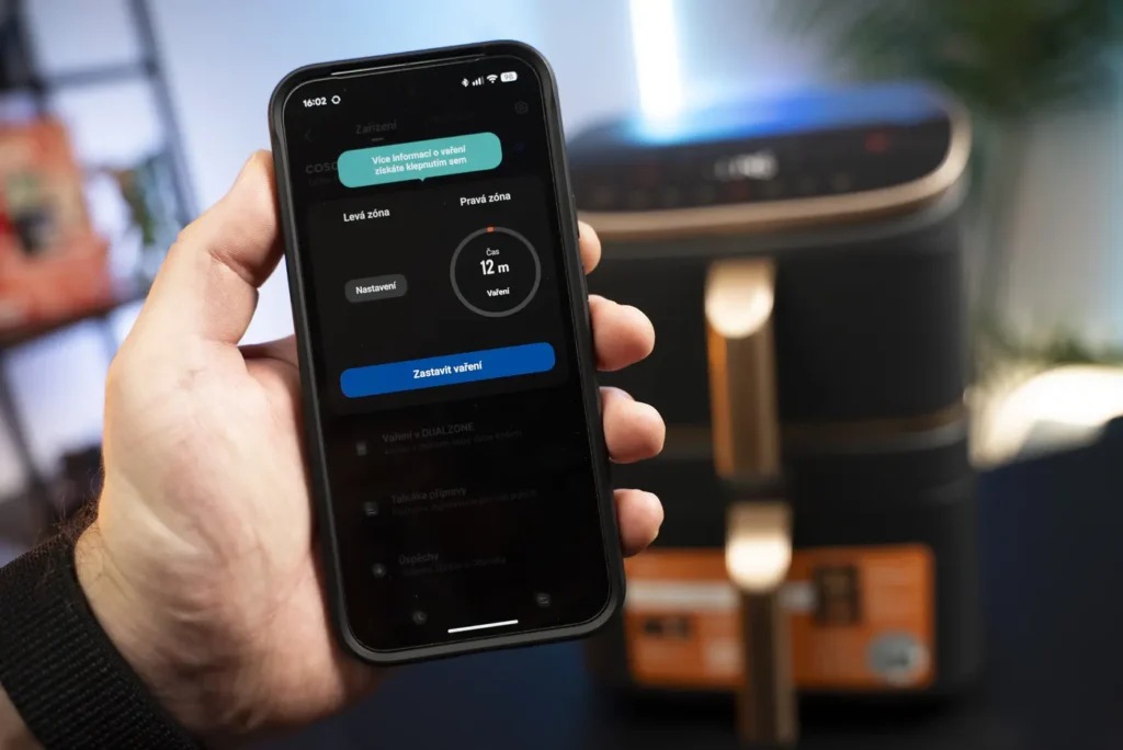 Teplovzdušná fritéza Cosori Turbo Tower Pro Smart 10,8 l