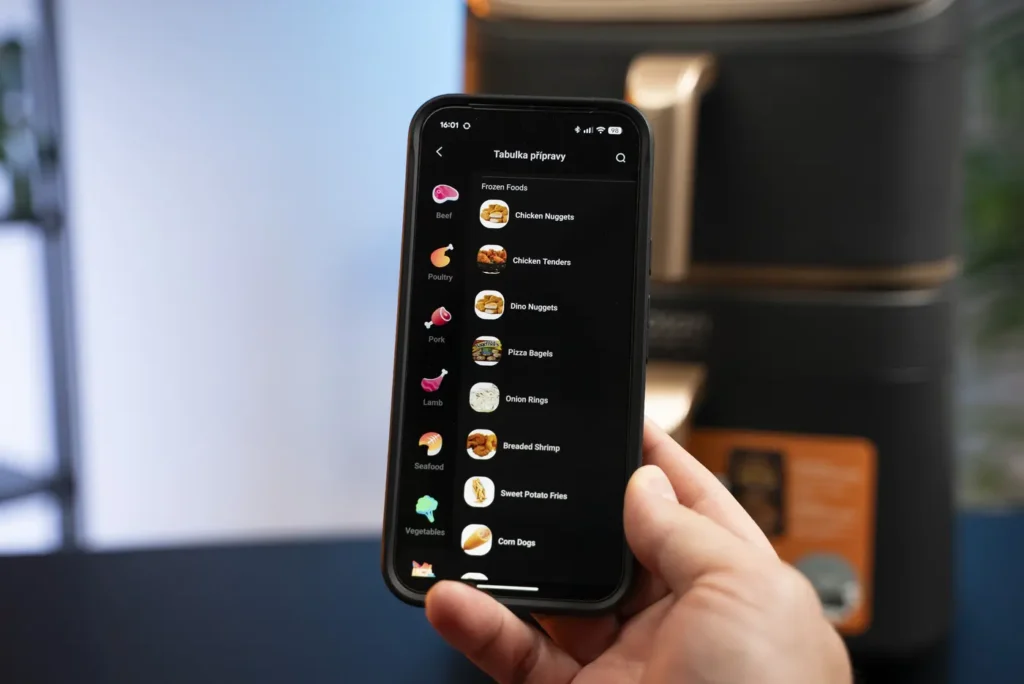 Teplovzdušná fritéza Cosori Turbo Tower Pro Smart 10,8 l