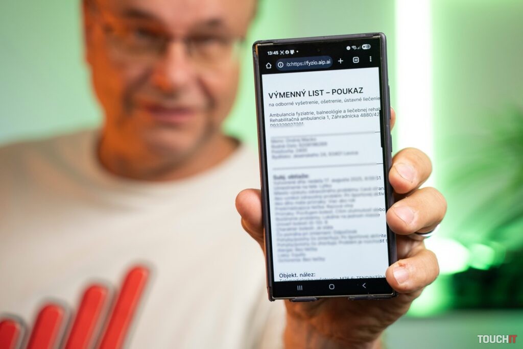 Výmenný lístok dostanete v PDF podobe