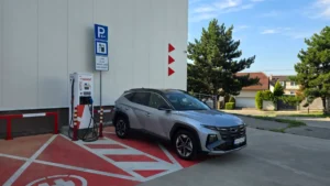 Takto sme nabíjali Hyundai Tucson PHEV na rýchlonabíjačke ZSE Drive