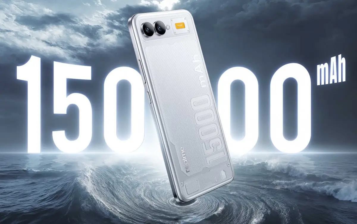 Smartfón Realme s 15000 mAh batériou je predstavený