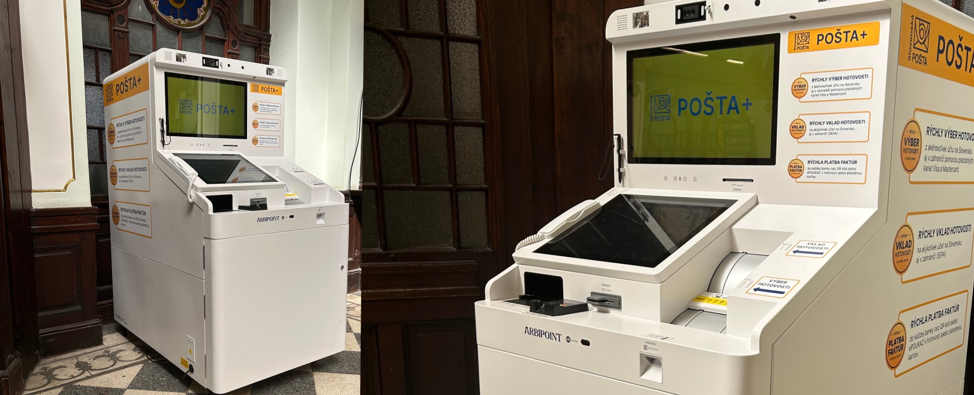 Na vybraných pobočkách si vybavíte finančné služby rýchlo a bez čakania v moderných kioskoch