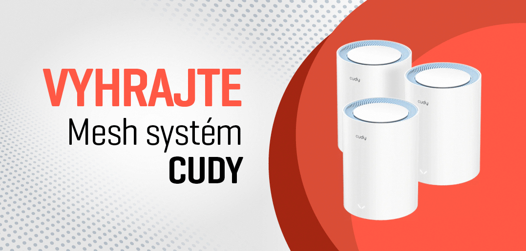 Vyhrajte mesh systém Cudy