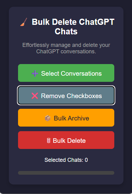 declutter chatgpt