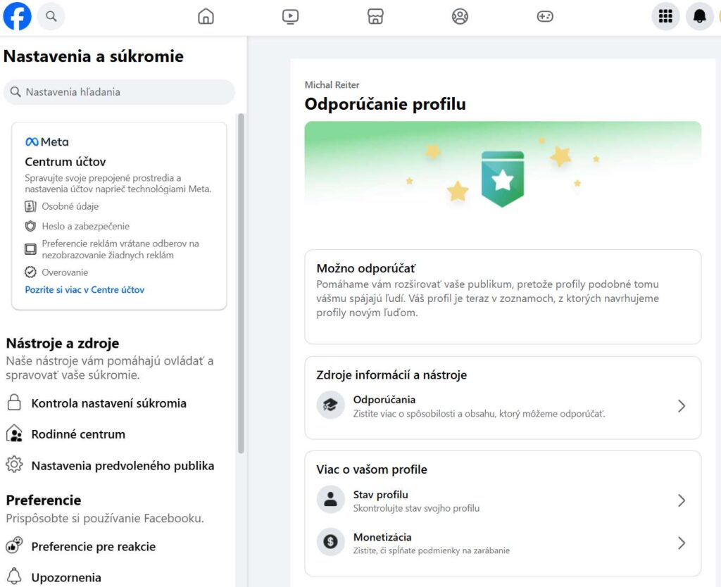 facebook profesionalny panel