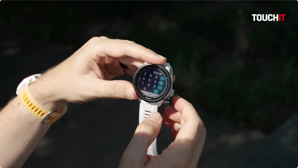 Kalkulačka pre Garmin hodinky