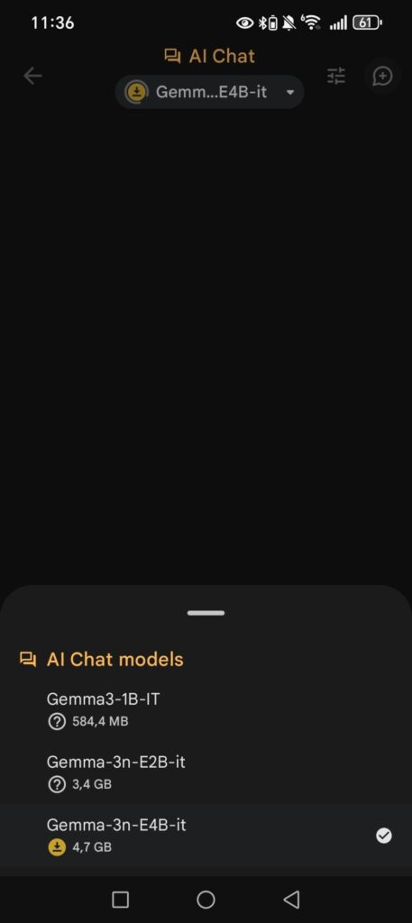 Google AI Edge Gallery