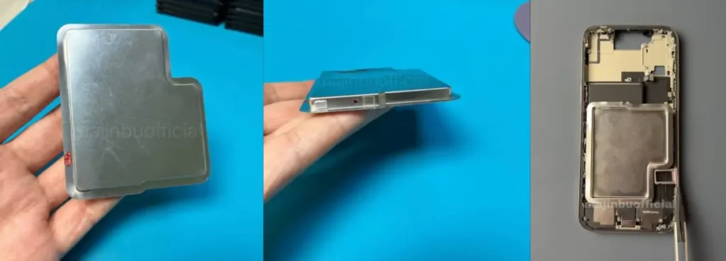 Batéria iPhonu 17 Pro vo verzii so slotom pre SIM karty