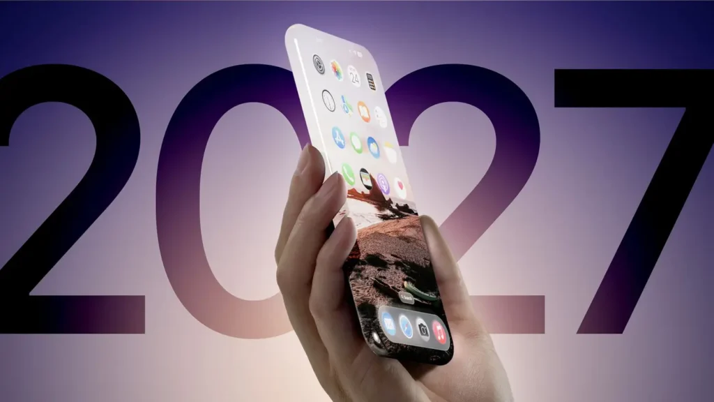 Návrh dizajnu iPhonu (2027)