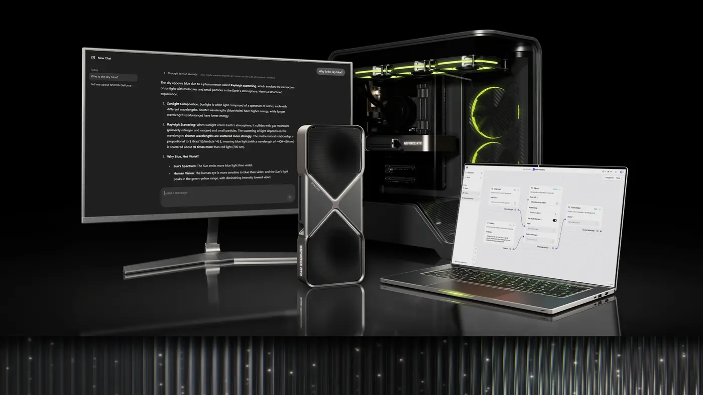 Nové lokálne AI modely od OpenAI bežia najrýchlejšie na NVIDIA RTX