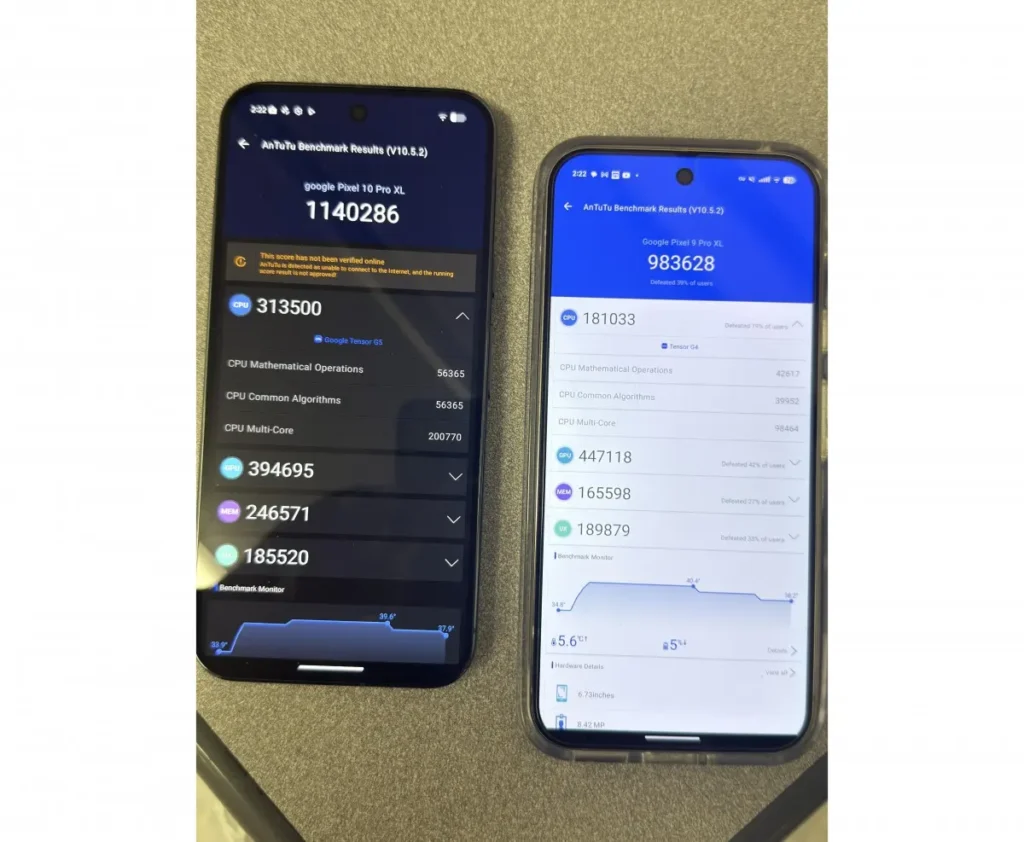 Pixel 10 Pro XL odhalil výkon, ktorý vraj sklame