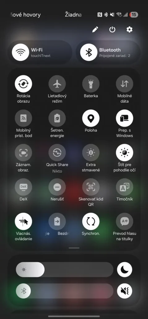 Prevod hlasu na titulky v One UI 8