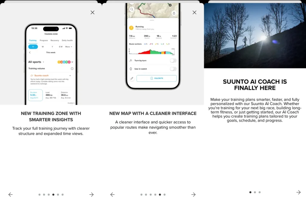 Suunto hodinky dostali vynovenú aplikáciu s AI trénerom