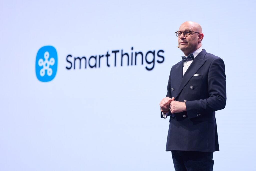Benjamin Braun zo Samsungu prezentuje nový systém SmartThings