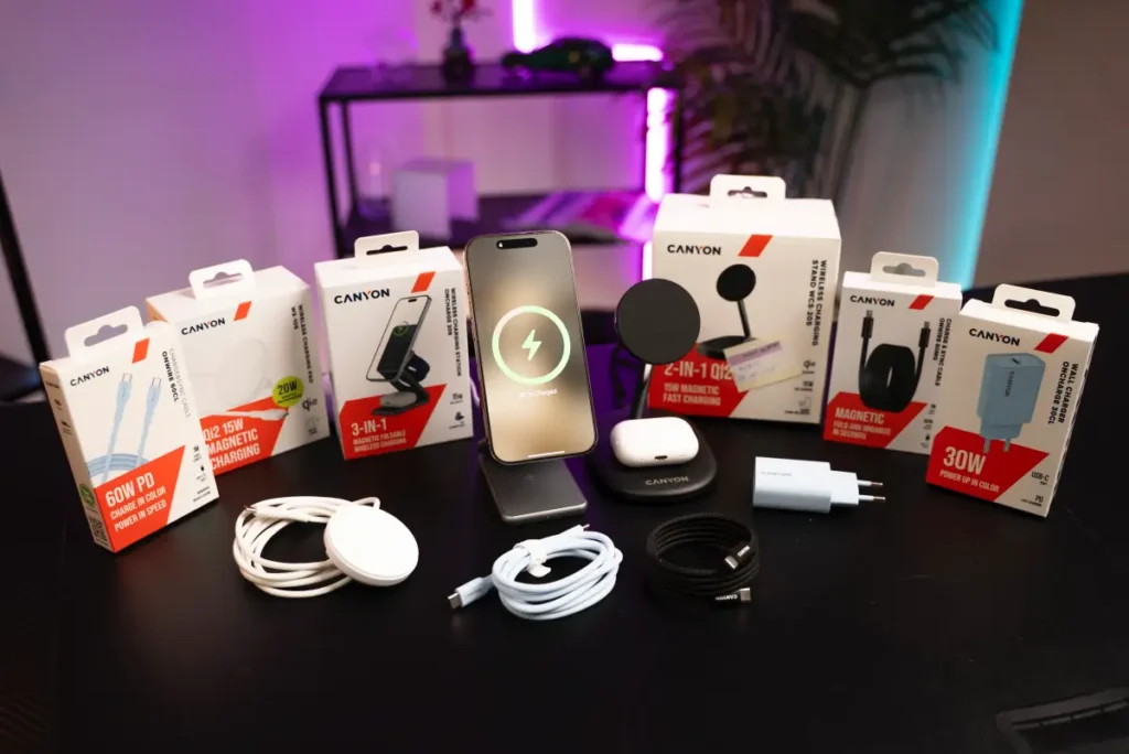 Príslušenstvo na nabíjanie od Canyon