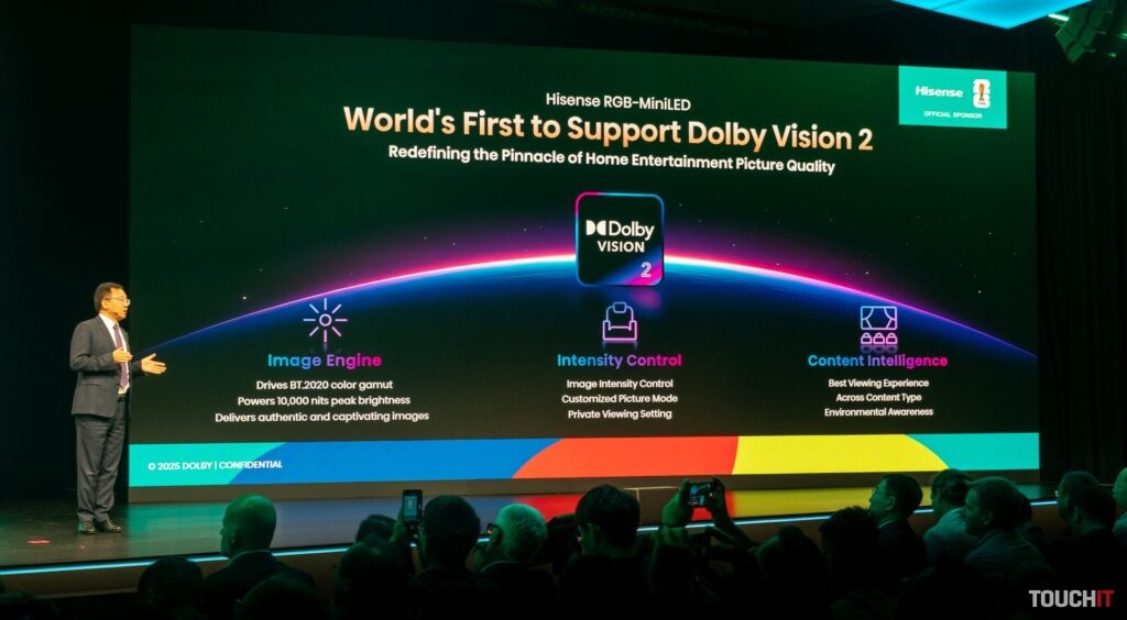 Hisense ako prvá značka podporuje štandard Dolby Vision 2.0