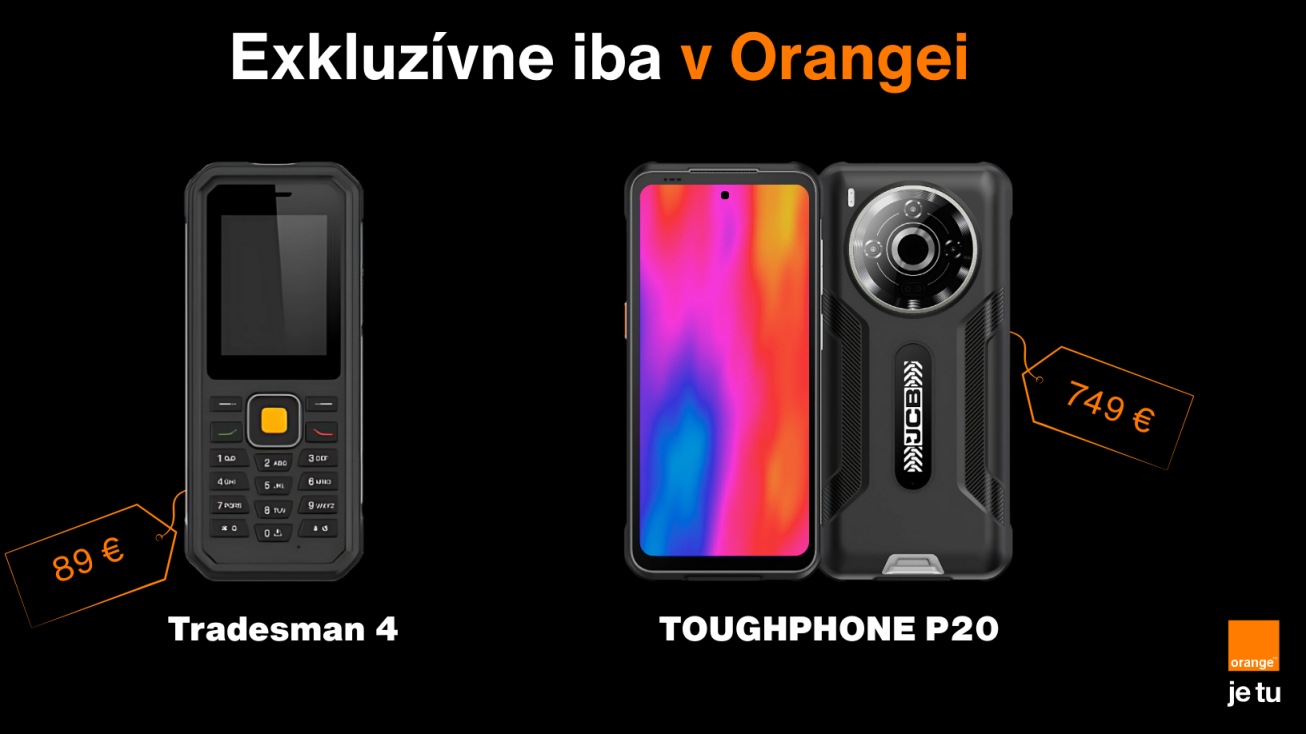 Orange: Odolné smartfóny, jeden s termálnou kamerou