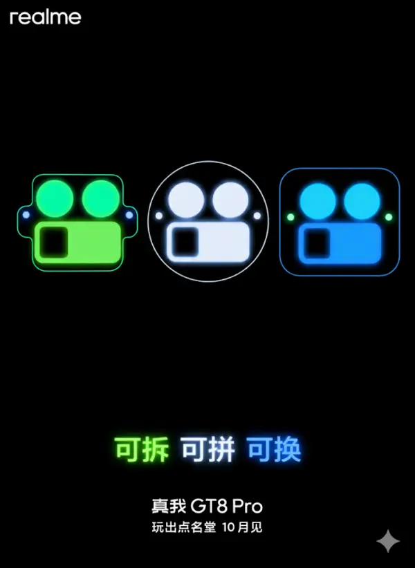 Modul fotoaparátu Realme GT8 Pro