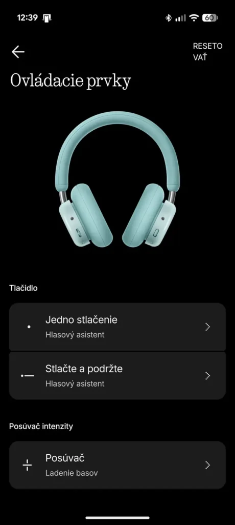 Aplikácia Nothing X s CMF Headphone Pro