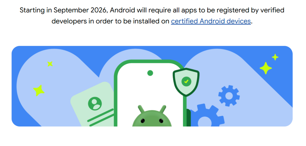google Developer Verification
