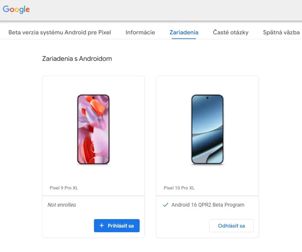 Séria Pixel 10 je konečne súčasťou Android Beta Programu