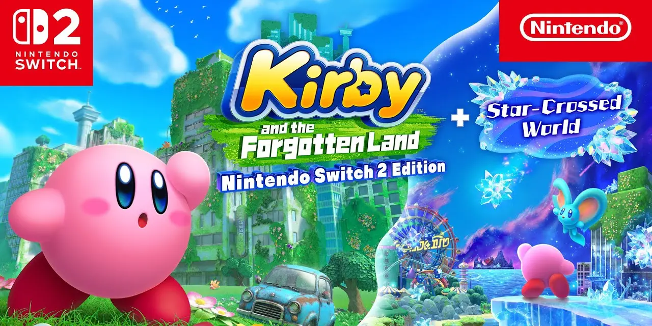 Kirby a Forgotten Land + Star-Crossed World: V jednoduchosti je krása (RECENZIA)