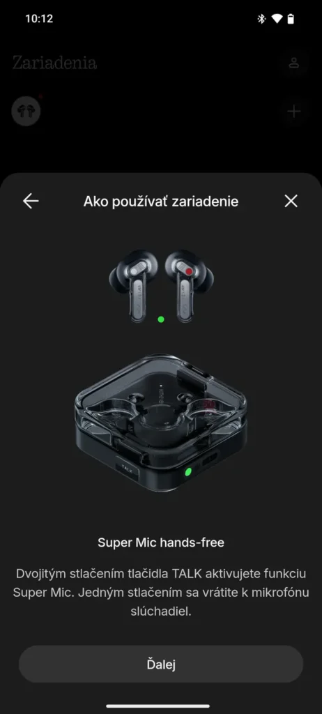 Aplikácia Nothing X s Ear (3)