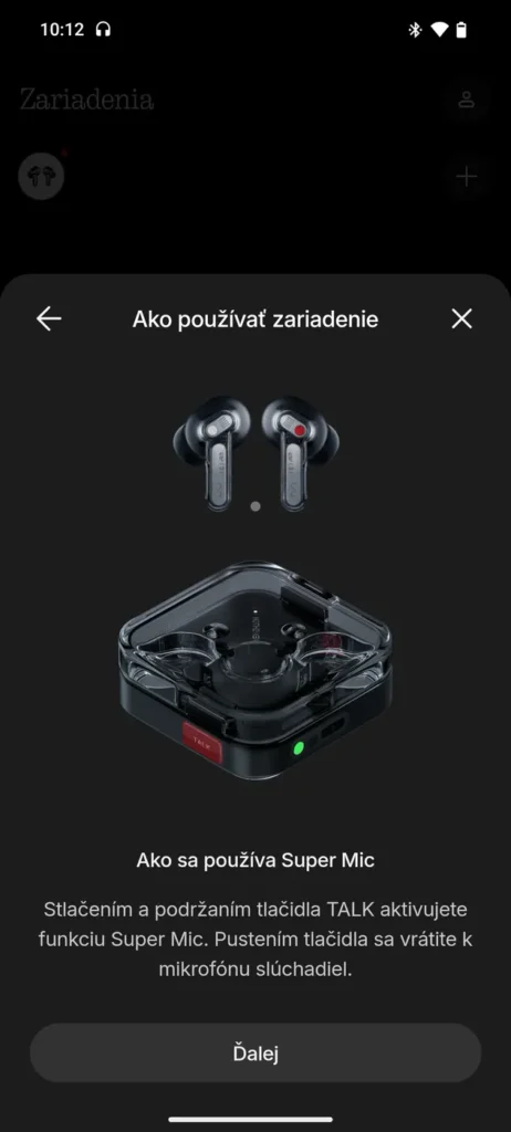 Aplikácia Nothing X s Ear (3)