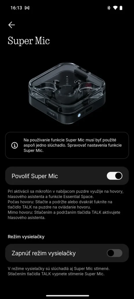 Aplikácia Nothing X s Ear (3)