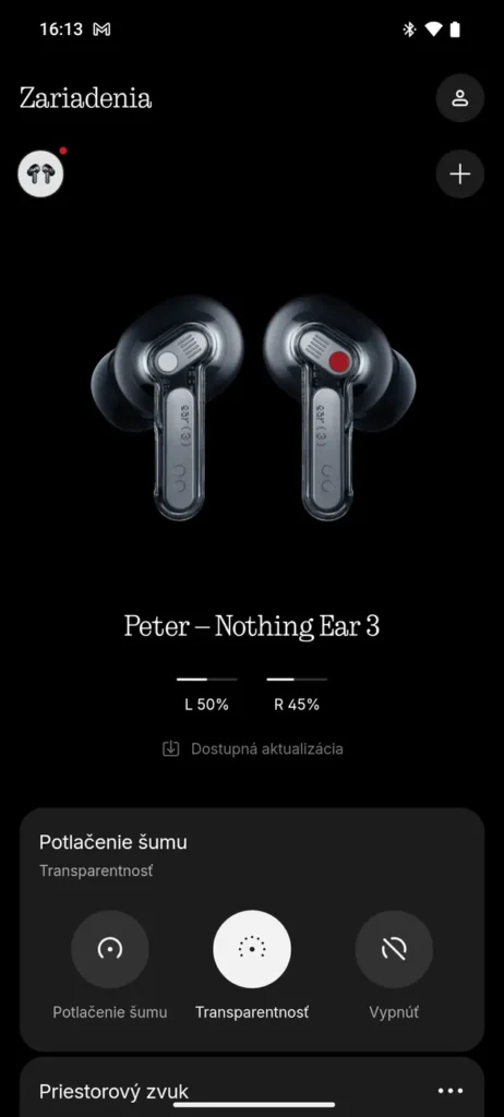 Aplikácia Nothing X s Ear (3)