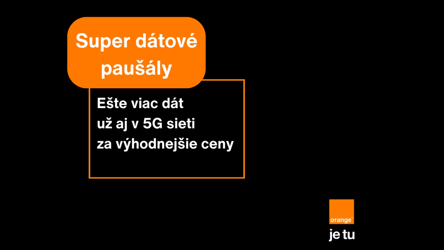 Orange novinka: Mobilný internet má lepšie ceny