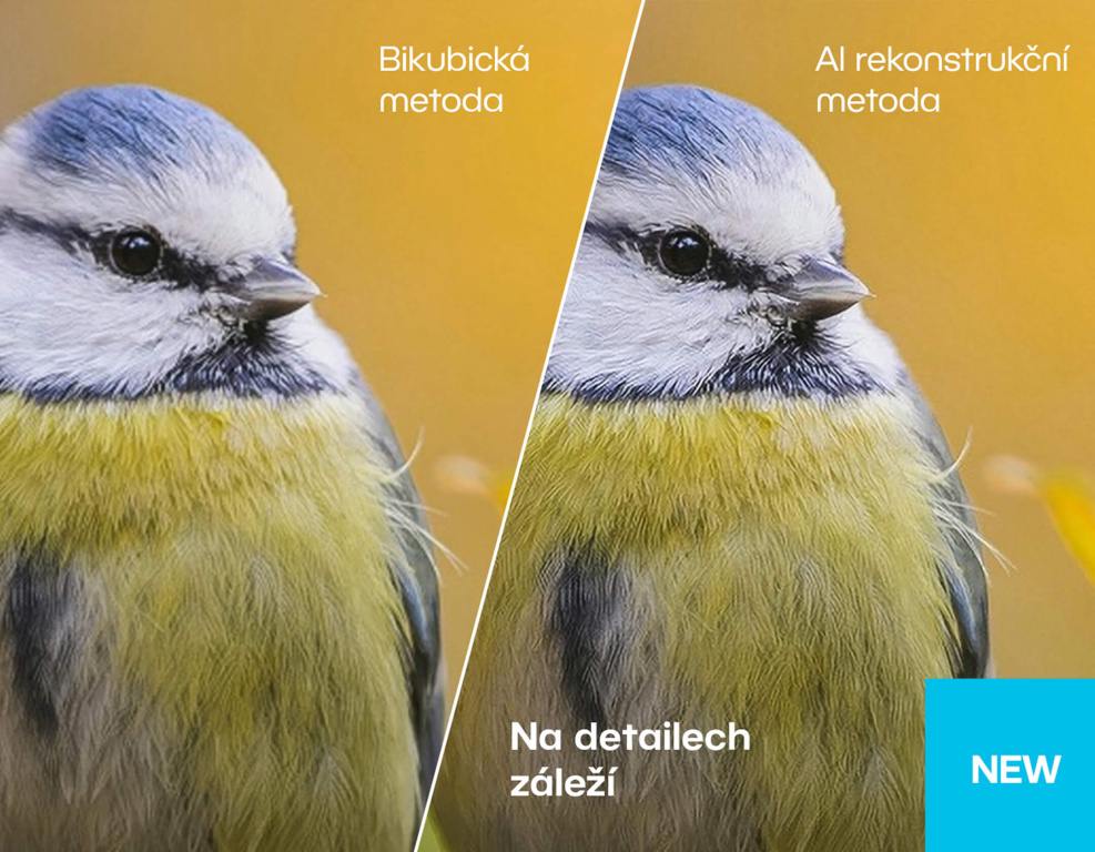 Zväčšenie rozmerov