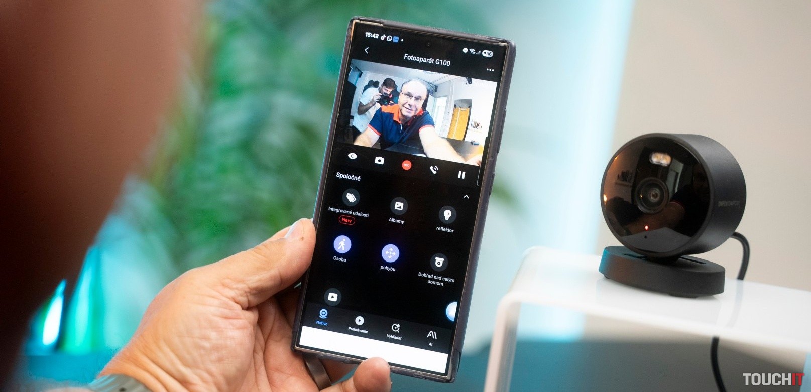 Kamera pre dobrý pocit bezpečia