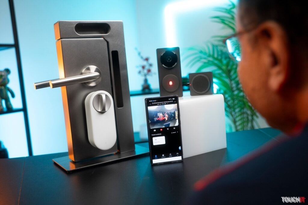 Inteligentný zvonček a inteligentný zámok dokážu dobre spolupracovať