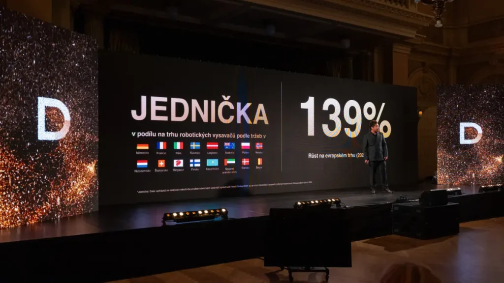 Značka Dreame na európskom trhu robotických vysávačov zaznamenáva rast.