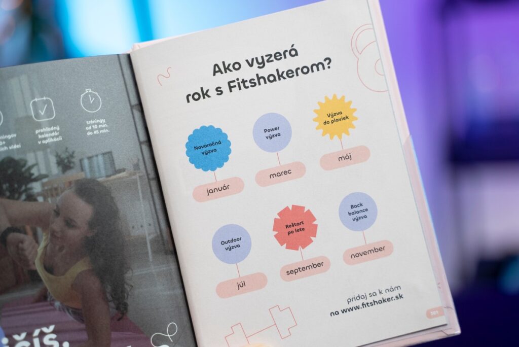 Fitness diár 2026 od Fitshakeru