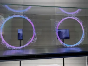 Samsung Galaxy TriFold na verejnosti