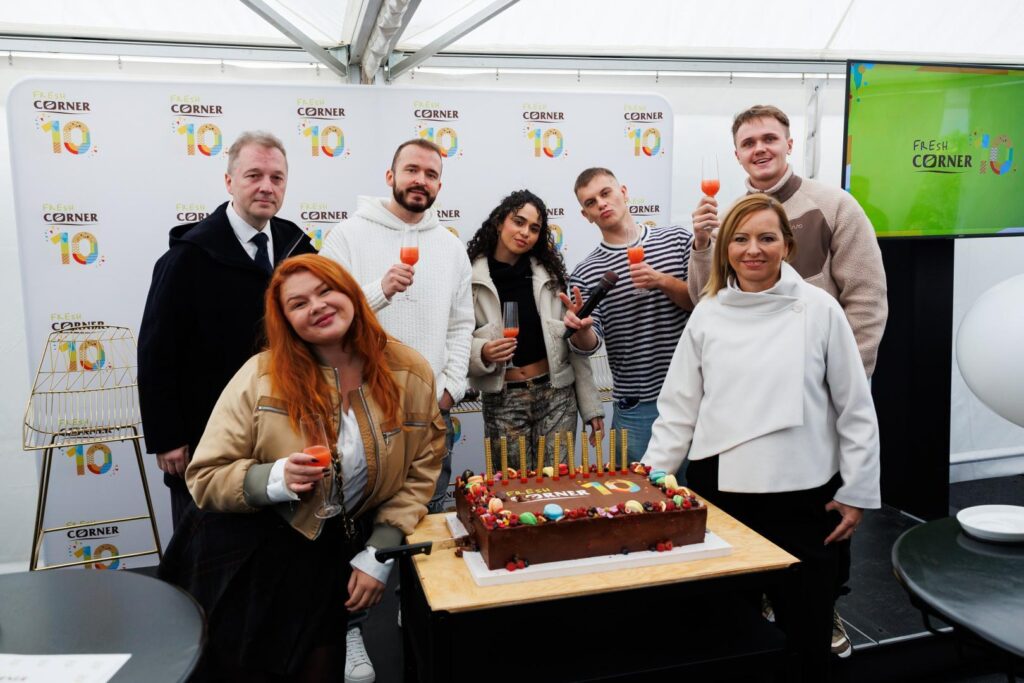 Narodeninová oslava na čerpacej stanici na Prístavnej ulici