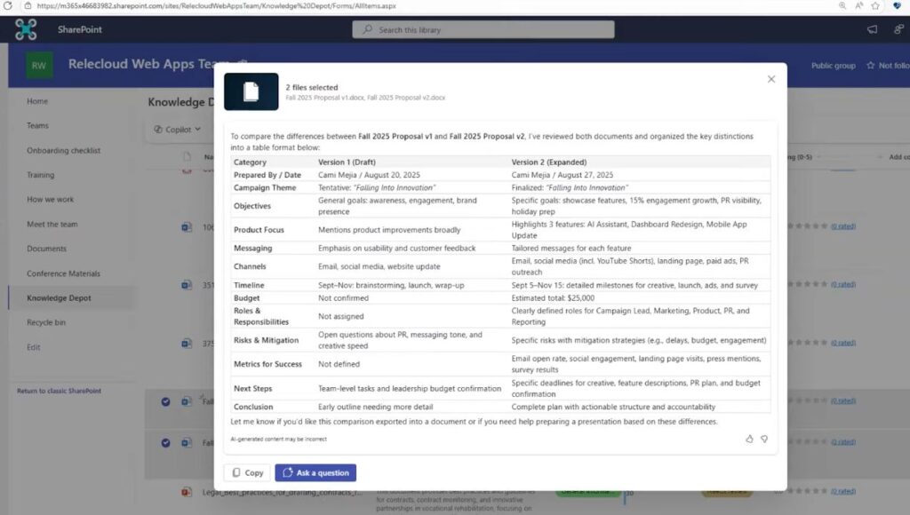 OneDrive novinky okt 2025