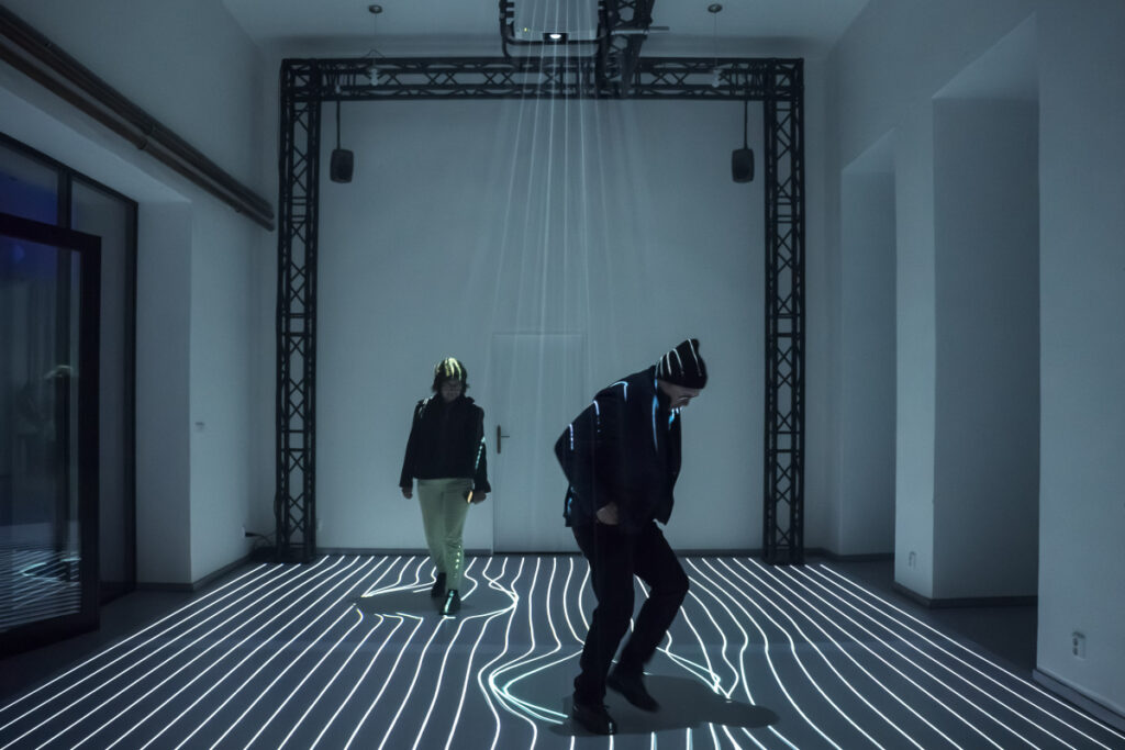 Projekcia vo vnútornom prostredí Hybernská