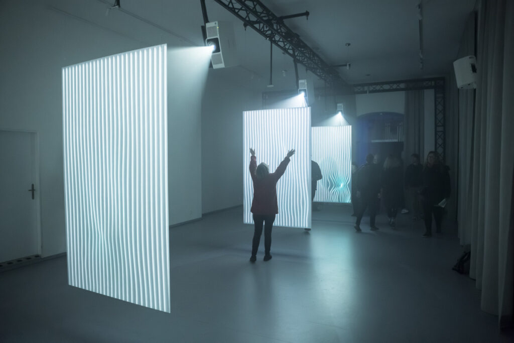 Projekcia v Kampuse Hybernská