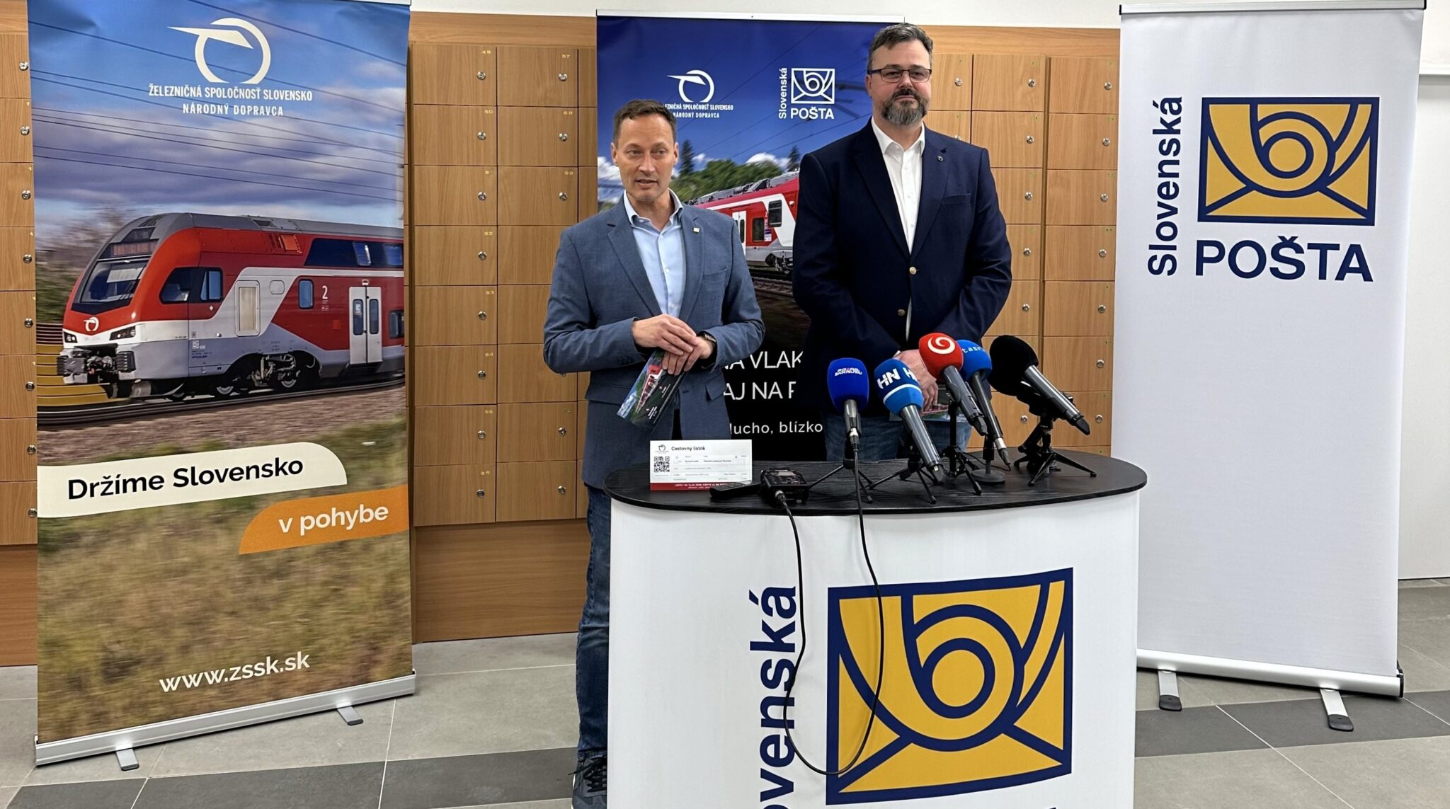 Lístok na vlak si po novom kúpite aj na pošte