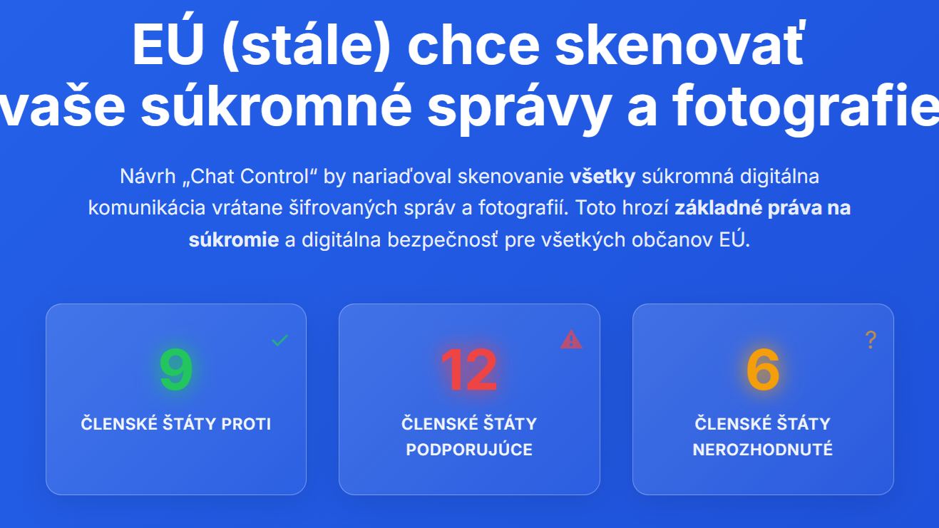 Európsky špehovací zákon: Nemecko proti, Slovensko nerozhodnuté