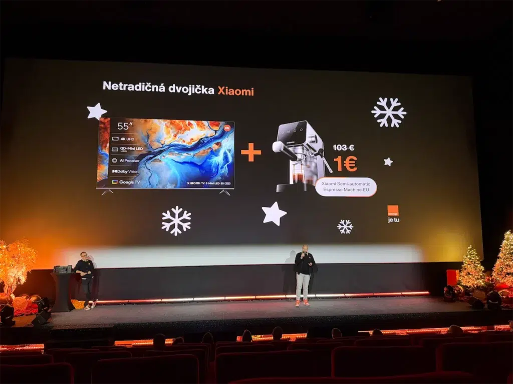 Vo vianočnej kampani Orangeu je k dispozícii aj netradičná dvojička od Xiaomi
