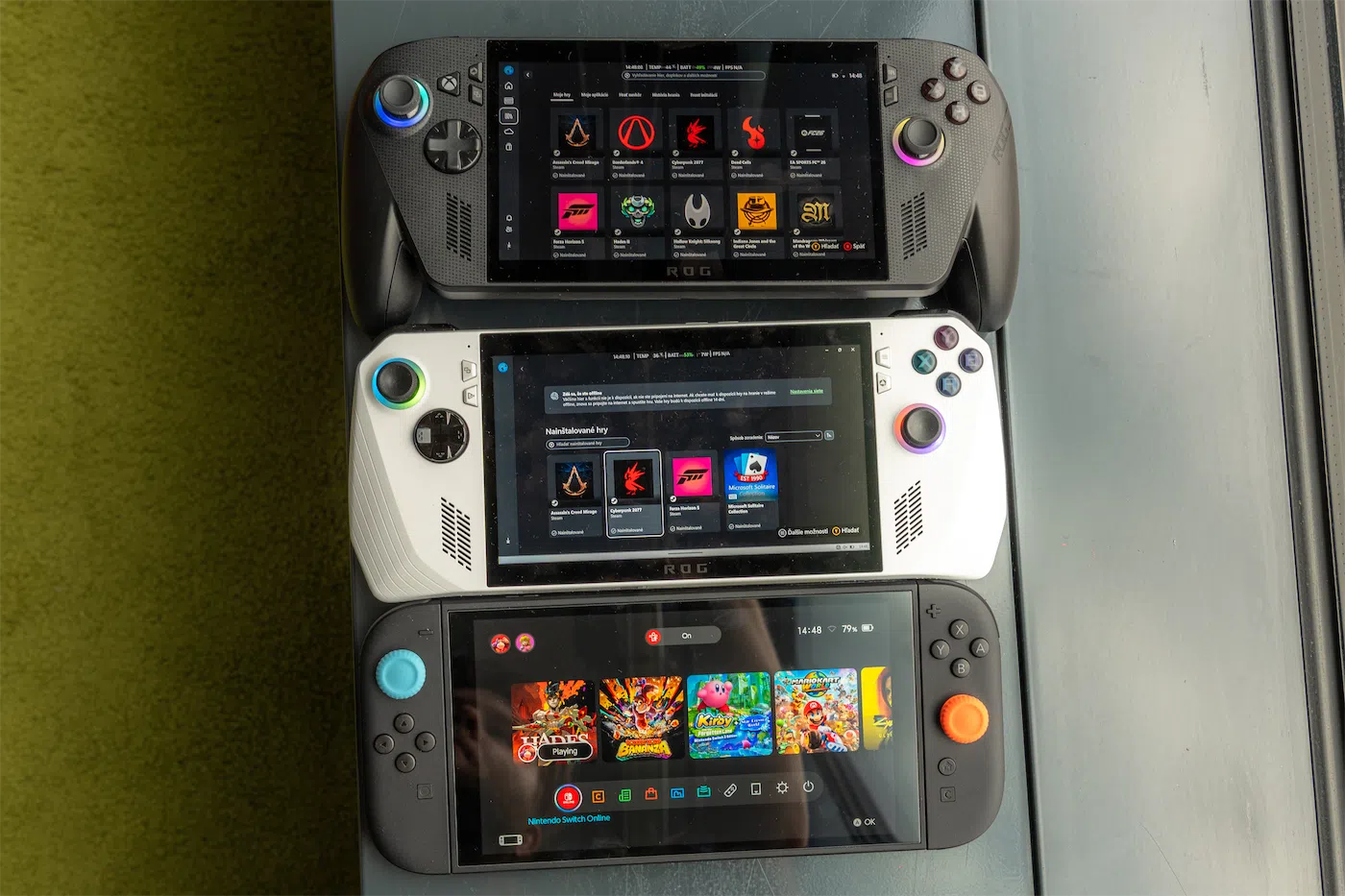 Ako fungujú herné konzoly Lenovo a ROG. Vybrať si Windows alebo SteamOS