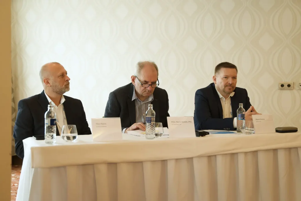 Tibor Rajczy, Martin Jakubek a Martin Ferenec