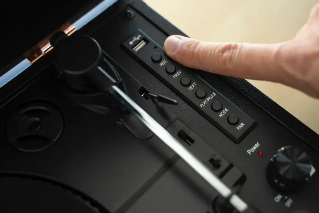 Silvercrest gramofón